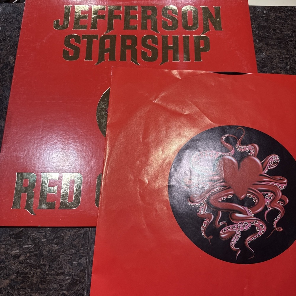 JEFFERSON STARSHIP-(LP)-RED OCTOPUS - INCLUDING "MIRACLES' - "PLAY ON LOVE"-1975 - Picture 7 of 11
